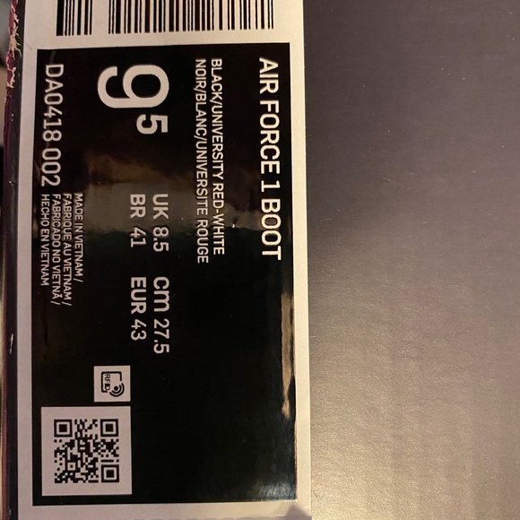 Air Force 1 boot main image 4